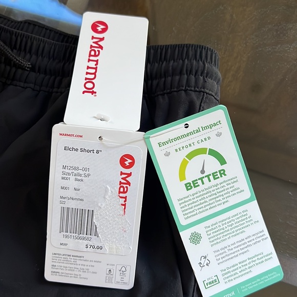 Marmot Men's Elche 8 Inch Short - Picture 10 of 10